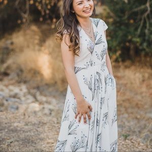 Free People lightweight maxi dress.